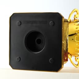 Кубок 092, наградная фигура, золото, подставка пластик, 19.8 см