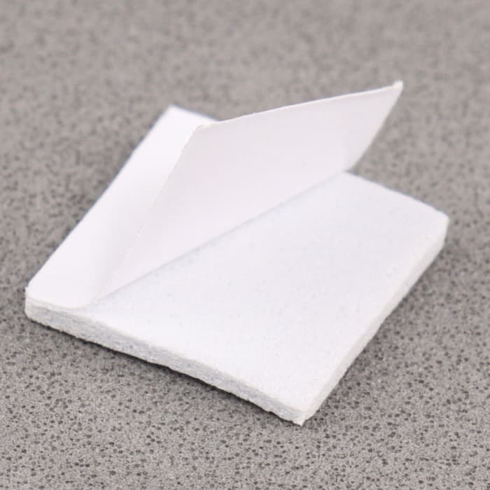 Подушечки клеевые, двусторонние, квадратные, размер 1 шт. — 0.5×0.5 см