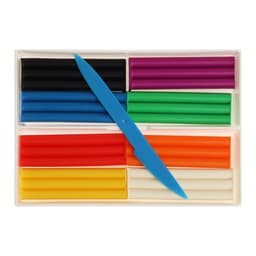 Пластилин мягкий (восковой) «Луч. Кроха», 8 цветов, 120 г, со стеком