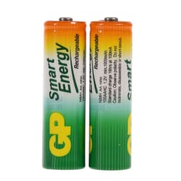 Аккумулятор GP, Ni-Mh, AA, HR6-2BL, 1.2 В, 1000 мАч, блистер, 2 шт.