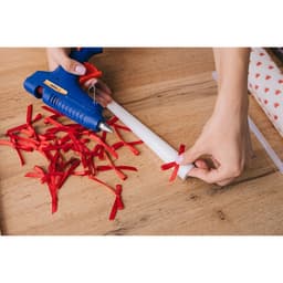 Свеча витая, 2.2×25 см, лакированная белая