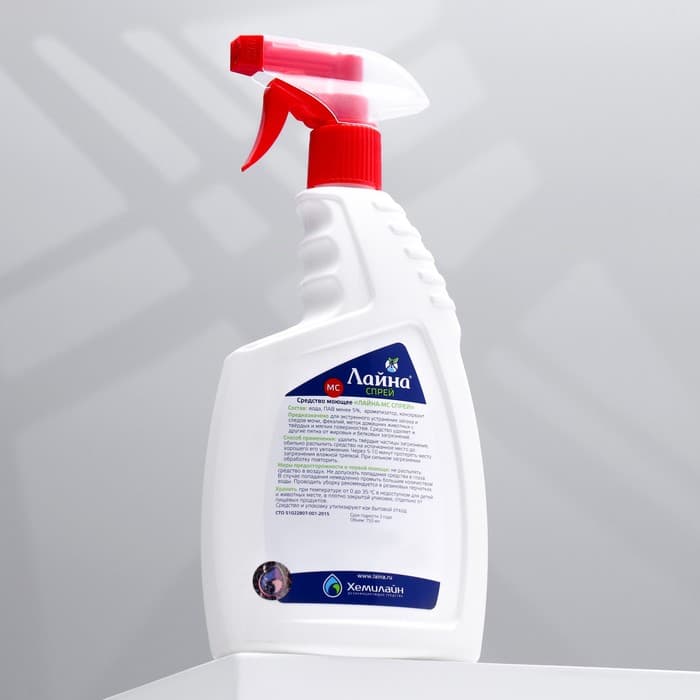 Универсальный спрей от запаха и меток животных «Лайна-МС», 750 мл, лаванда