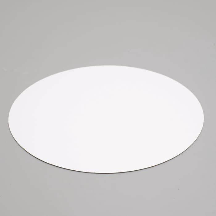 Подложка кондитерская для торта, круглая, золото - жемчуг, 24 см, 1.5 мм