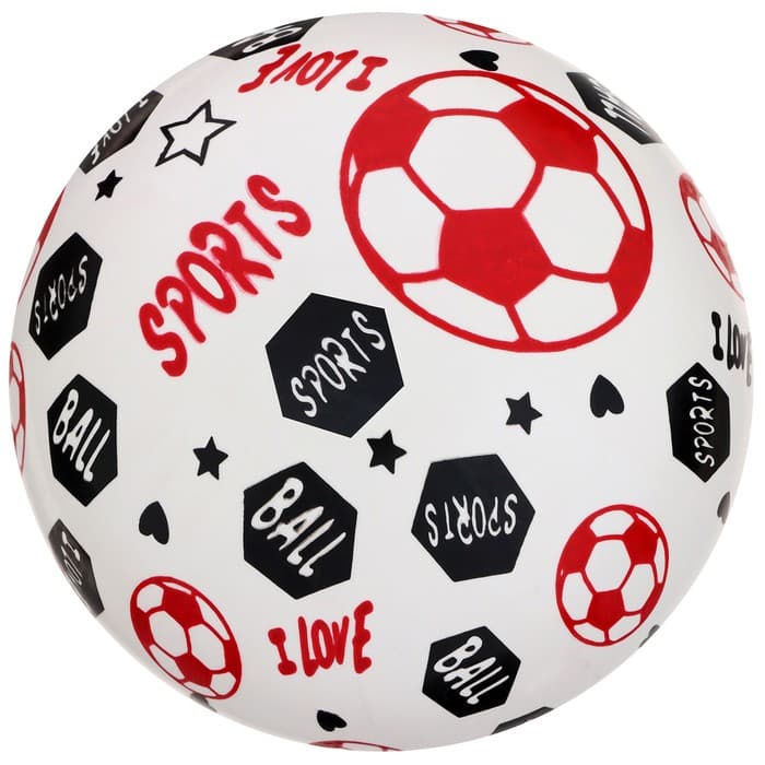 Мяч детский Sport, d=22 см, МИКС