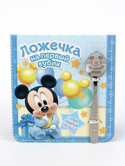 Ложка детская «На первый зубик», 2.3×11 см, Микки Маус