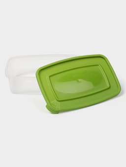 Контейнер пищевой Полимербыт «Каскад», 700 мл, пластик, прозрачный, крышка МИКС