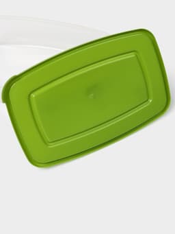 Контейнер пищевой Полимербыт «Каскад», 700 мл, пластик, прозрачный, крышка МИКС