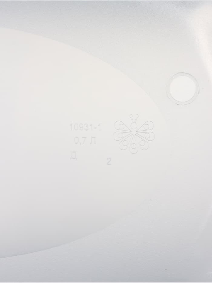 Контейнер пищевой Полимербыт «Каскад», 700 мл, пластик, прозрачный, крышка МИКС