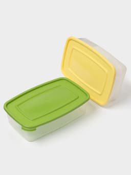 Контейнер пищевой Полимербыт «Каскад», 700 мл, пластик, прозрачный, крышка МИКС