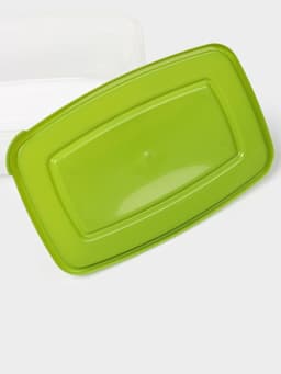 Контейнер для продуктов Полимербыт «Каскад», 1 л, пластик, прозрачный, крышка микс