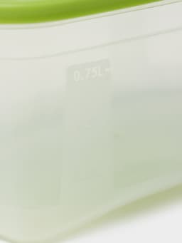 Контейнер для продуктов Полимербыт «Каскад», 1 л, пластик, прозрачный, крышка микс