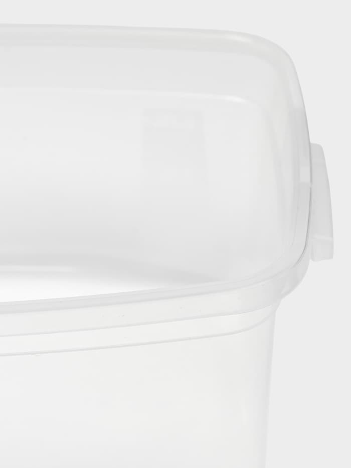 Контейнер для продуктов Полимербыт «Каскад», 1 л, пластик, прозрачный, крышка микс