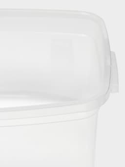 Контейнер для продуктов Полимербыт «Каскад», 1 л, пластик, прозрачный, крышка микс