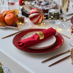 Кухонный набор новогодний «Этель. Новогодняя сказка»: скатерть 150×220 см ±3 см с ГМВО, салфетка 40×40 см-12 шт.