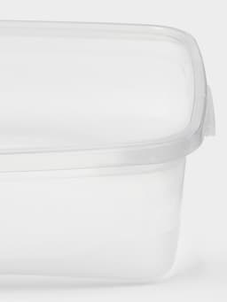 Набор пищевых контейнеров Полимербыт «Каскад», 3 шт., 700 мл, пластик, прозрачные, крышка МИКС