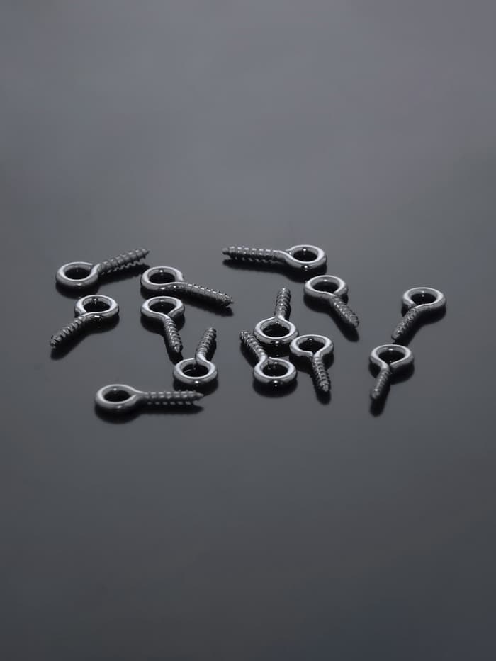 Штифт винтовой для кулона СМ-934, (набор 50 шт.) 1.1×0.5×0.1 см, цвет серебро