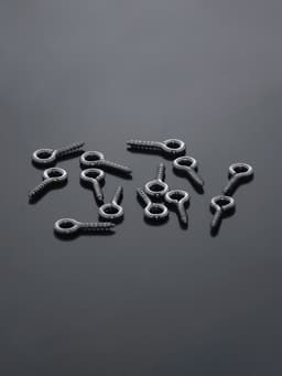 Штифт винтовой для кулона СМ-934, (набор 50 шт.) 1.1×0.5×0.1 см, цвет серебро