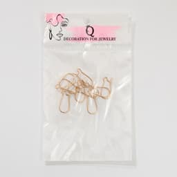 Швензы для сережек-петельки СМ-1069, (набор 5 пар) 15 мм, цвет золото