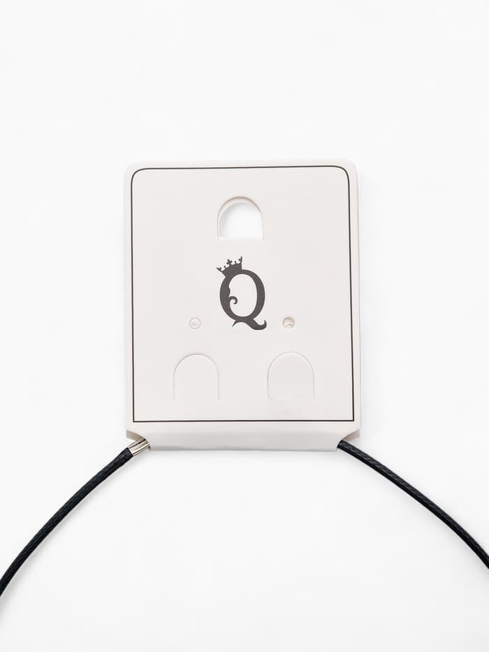 Кулон на шнурке «Муранское стекло», малый, сердечко темное, МИКС, 45 см