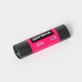 Мешки для мусора «Профи», 120 л, ПНД, 12 мкм, 69×100 см, 10 шт., чёрные