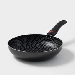 Сковорода Forever, d=22 см, съёмная ручка, стеклянная крышка, антипригарное покрытие, алюминий, чёрная