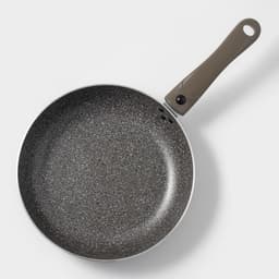Сковорода Onyx, d=24 см, съёмная ручка, стеклянная крышка, антипригарное покрытие, алюминий, серая