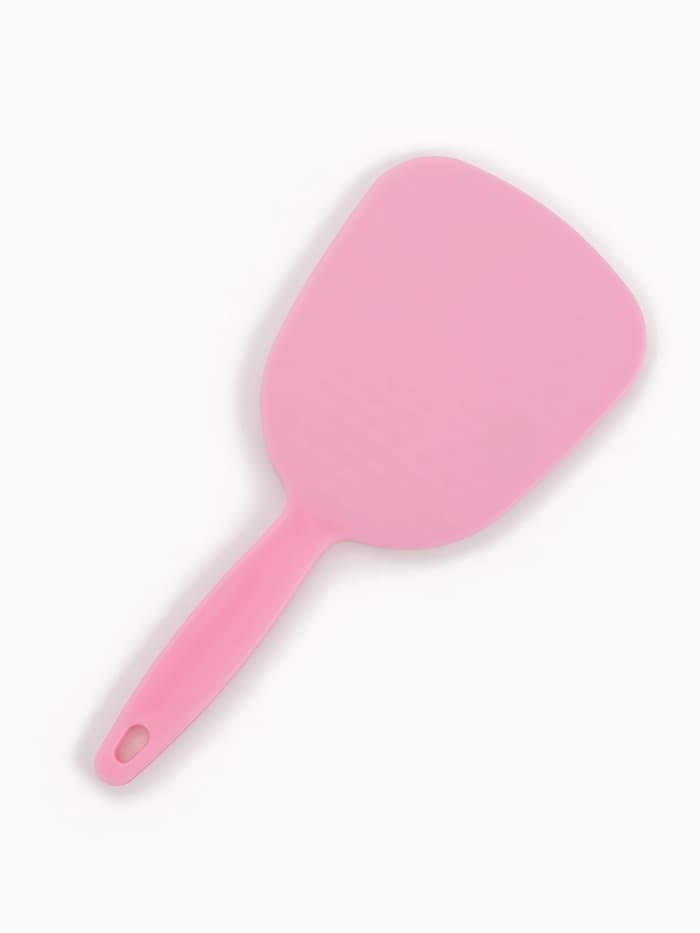 Зеркало с ручкой, 9.5×21 см, (8×10 см), МИКС