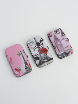 Набор маникюрный «Лондон», 6 предметов, в футляре, МИКС