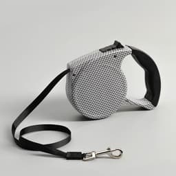 Рулетка, 5 м, до 15 кг, резиновая ручка, серая