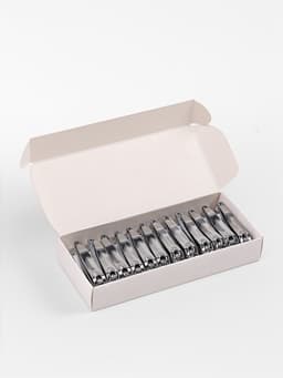 Кусачки книпсер маникюрные, скошенное лезвие, 6 см, в коробке