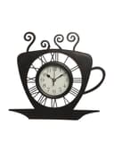 Часы настенные интерьерные «Чашка кофейная», серия: Кухня, d=13.5 см, 31×33 см, от батарейки 1×АА