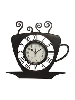 Часы настенные интерьерные «Чашка кофейная», серия: Кухня, d=13.5 см, 31×33 см, от батарейки 1×АА