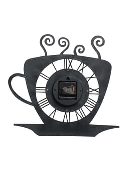 Часы настенные интерьерные «Чашка кофейная», серия: Кухня, d=13.5 см, 31×33 см, от батарейки 1×АА