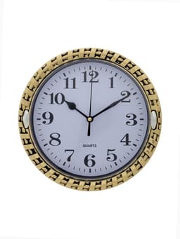 Часы настенные интерьерные «Плетёнка», плавный ход, d=21 см, циферблат 17 см