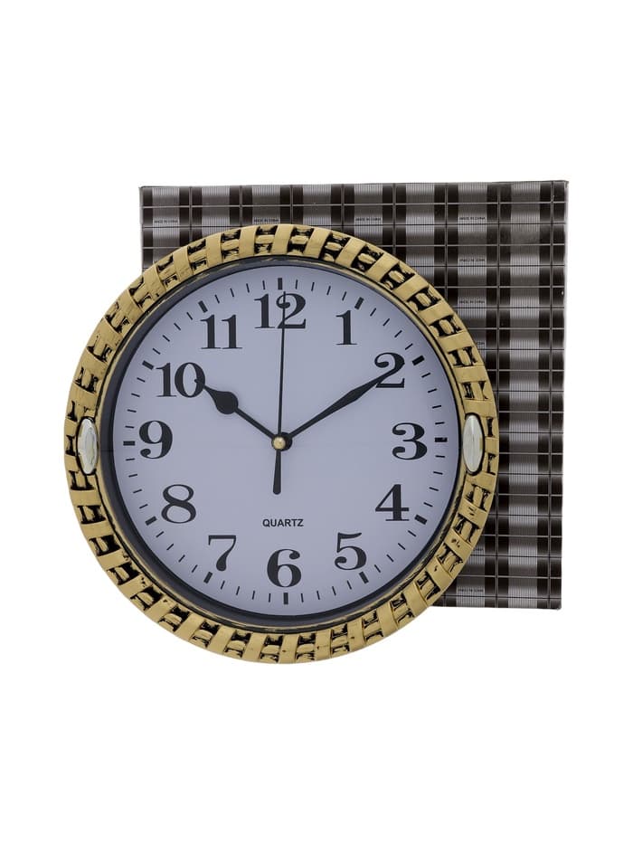 Часы настенные интерьерные «Плетёнка», плавный ход, d=21 см, циферблат 17 см