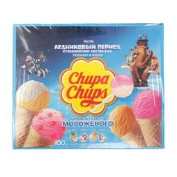 Карамель Chupa-Chups со вкусом мороженого, 12 г