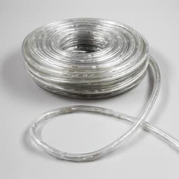 Световой шнур Luazon Lighting, 10 мм, IP65, 20 м, 24 LED/м, 220 В, 8 режимов, свечение жёлтое