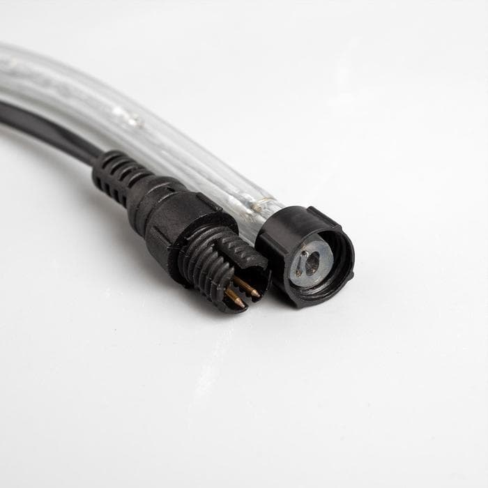 Световой шнур Luazon Lighting, 10 мм, IP65, 20 м, 24 LED/м, 220 В, 8 режимов, свечение жёлтое