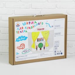 Ширма для кукольного театра Краснокамская игрушка, 88×60 см