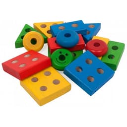 Конструктор Краснокамская игрушка «Геометрик», толщина элемента — 1.5 см