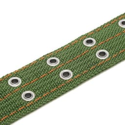 Ошейник, 65×4 см, ОШ 54-60 см, четырёхслойный с вертлюгом, полиэстер, зелёный
