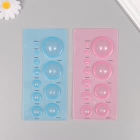 Линейка-шаблон для квиллинга «Круги» 18×9×2.5 см