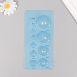 Линейка-шаблон для квиллинга «Круги» 18×9×2.5 см