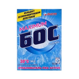 Отбеливатель «Аист Бос-плюс» Maximum, порошок, для тканей, 300 г