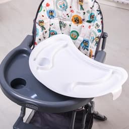Стульчик для кормления Selby 252 «Совы», серый