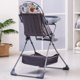 Стульчик для кормления Selby 252 «Совы», серый