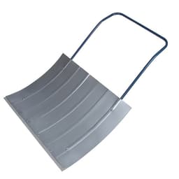 Движок для уборки снега, оцинкованный ковш 600×750 мм, металлическая планка, металлическая ручка цвет МИКС