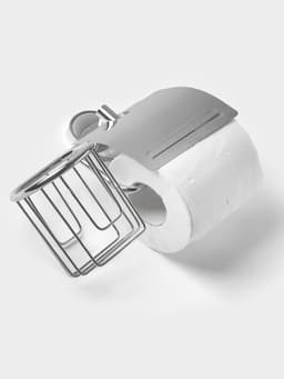 Держатель для туалетной бумаги Stölz «Нео», с подставкой под освежитель воздуха, хромированный