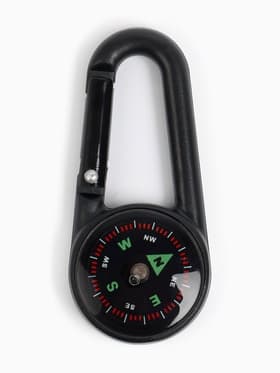 Компас Maclay 2603, с карабином, d=3 см, МИКС