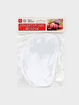 Шпатель кондитерский Доляна, 15×10 см, пластик, белый